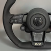 Customized perforated Nappa leather steering wheel for Volkswagen models Volkswagen Polo Golf steering wheel