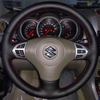 Custom Car Steering Wheel Braid Cover Non-slip Genuine Leather 100% Fit For Suzuki Grand Vitara 2007-2013 Car Accessories