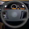 Custom Car Steering Wheel Braid Cover Comfortable 100% Fit For BMW E65 E66 Long Wheelbase Sedan 7 Series 2001-2008 Car Products