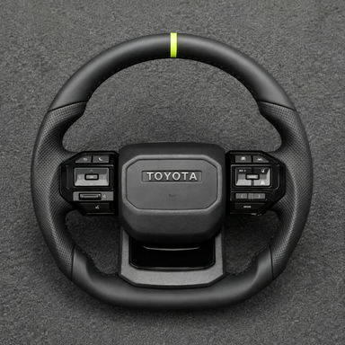 Custom Toyota full series Corolla Camry Crown Prius Supra RAV4 Nappa leather steering wheel 2017-2024-YINGGEN