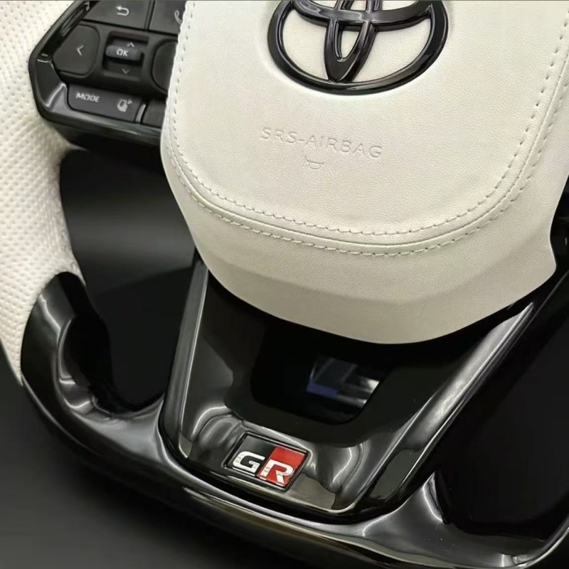 Toyota sport style steering wheel, original car steering wheel replacement, practical car interior modification accessories