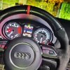 Custom Car Steering Wheel Braid Cover 100% Fit For Audi S3 A5 A7 RS7 SQ5 S6 S5 RS5 S4 RS4 2012-2018 Car Products Steering Wrap