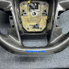 Real Carbon Fiber Steering Wheel for The Old Ford Raptor F150 with Leather Grips on Both Sides