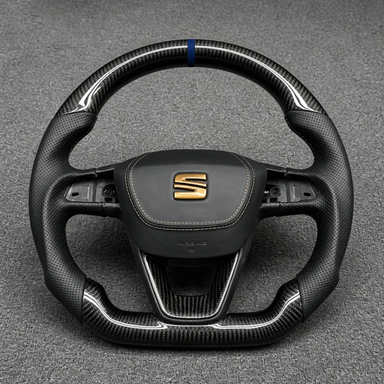 Custom Seat Full Series Real Carbon Fiber Steering Wheel - YINGGEN
