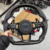 Carbon fiber steering wheel suitable for car modification