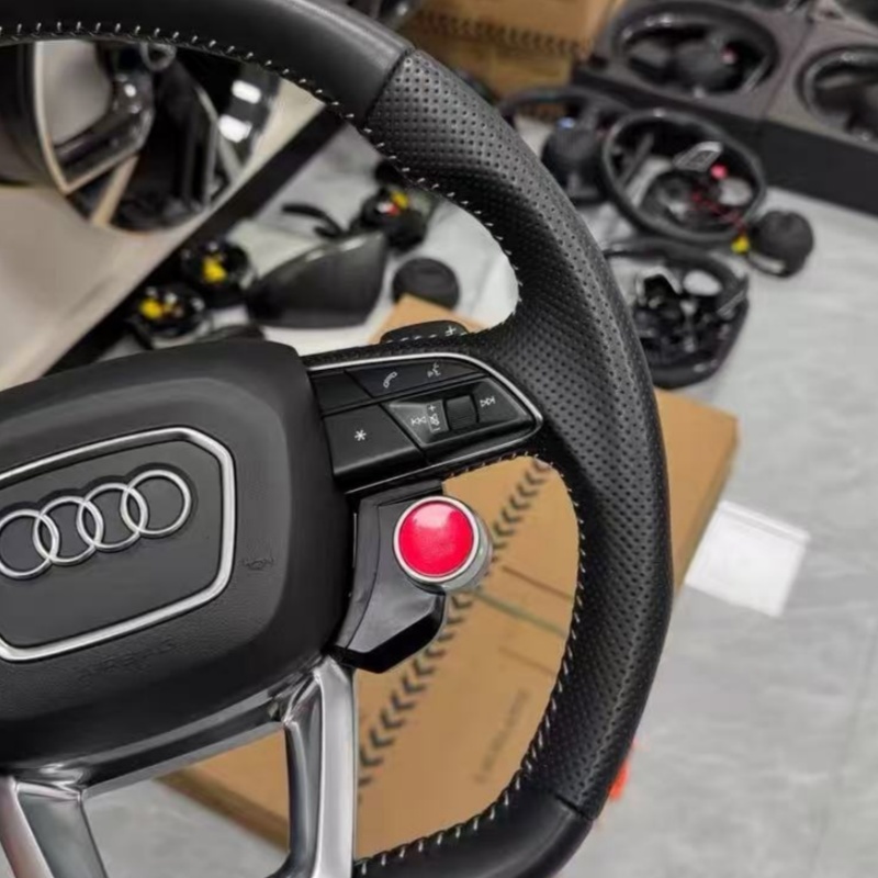 Rear installation base structure of steering wheel
