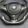 BMW Custom Real Carbon Fiber E90 E91 E92 M5 M4 M3 Steering Wheel Model Steering Wheel BMW Performance Steering Wheel