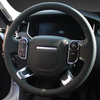 Custom Genuine Leather Car Steering Wheel Braid Cover 100% Fit For Land Rover Range Rover Evoque Discovery 5 Car Accessories