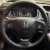 Custom Car Steering Wheel Braid Cover Soft 100% Fit For Honda Civic Civic 9 2012 2013 2014 2015 Car Products Steering Wrap