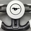 Ford Custom Real Carbon Fiber Mustang Steering WheelFord Aftermarket Focus Steering Wheel
