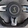 Gloss Carbon Ford Mondeo Racing Steering Wheel Alcantara Contrast Genuine Leather Ford Steering Wheel