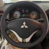Custom Car Steering Wheel Braid Cover Genuine Leather 100% Fit For Mitsubishi Pajero 2008-2011 V73 2011 L200 Car Accessories