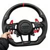 Gloss Carbon Audi RS Style Racing Steering Wheel Audi A5 RS3 RS5 RS7 S3 S5 S7 Steering Wheel