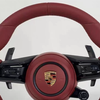 Perforated Nappa Leather Porsche 991.1 991.2 992 993 996 997 Steel Bordeaux Red