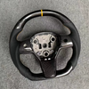 Tesla Aftermarket Forged Carbon Model Y Steering Wheel 12 O'Clock Ring Tesla Steering Wheel Wholesale
