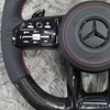 Mercedes A B C S Class Custom Carbon Fiber Steering Wheel with LED Shift Lights