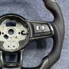 Gloss Carbon Volkswagen VW Jetta Racing Steering Wheel 12 O'Clock Ring Volkswagen VW MK7 MK6 MK5 MK4 Steering Wheel