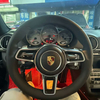 Customized Black Leather Steering Wheel for Porsche Panamera 911 918