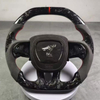 Forged Carbon Steering Wheel for Dodge SRT with Alcantara Airbag Cover