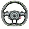 VW Steering Wheel Forged Carbon Fiber Steering Wheel Color Customization Suitable for VW Golf 8 Pro GTI MK7 MK8