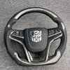 Custom real carbon fiber steering wheel for Chevrolet Camaro and Corvette carbon fiber vehicle-specific