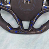 Forged Carbon Fiber Steering Wheel for Honda CR-V Jade with Thumb Grip Patch