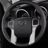 Custom Car Steering Wheel Cover Genuine Leather Fit For Toyota Land Cruiser Prado 2010-2017 Tundra 2014-2019 Tacoma 2012-2019
