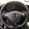 Custom DIY Car Steering Wheel Cover 100% Fit For Volkswagen VW Golf 7 Mk7 Nieuwe Polo jetta Passat B8 Auto Interior Accessories