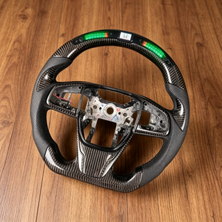 Honda Ridgeline Custom Carbon Fiber Steering Wheel with LED Shift Lights